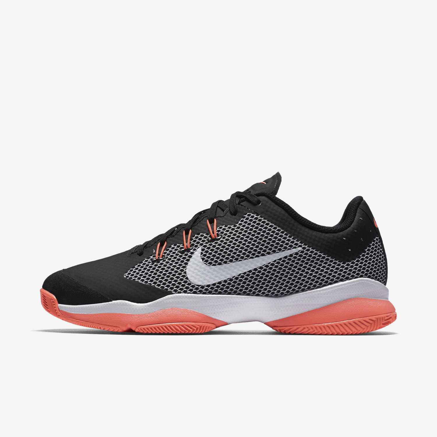 παπούτσια τένις γυναικεια NikeCourt Air Zoom Ultra μαυρα/πορτοκαλι 81103515YL